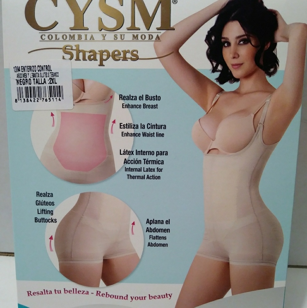 THERMAL FULL BODY SHAPER: 2XL BLACK